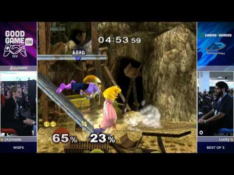 Armada (Peach) vs Lucky (Fox) - GOML2016 - Winners Quarter Final