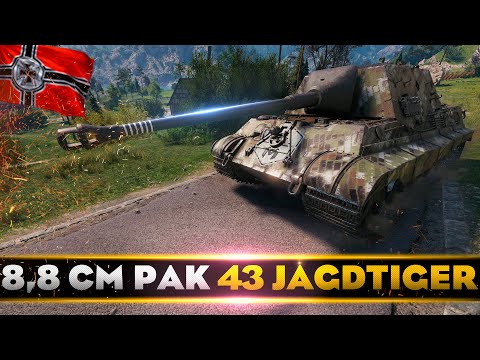 8,8 cm Pak 43 Jagdtiger - 10 Kills - Best Replays World of Tanks