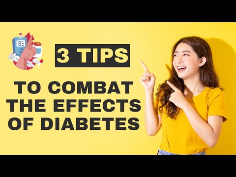 ⚠️ 3 Tips To Combat The Effects Of DIABETES ⚠️