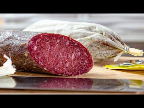 Salami selber machen - Luftgetrocknete Mailänder Salami