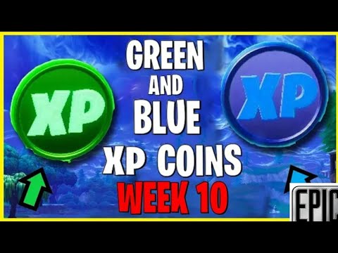 Blue & Green XP Coin Locations!..(Fortnite Battle Royale)