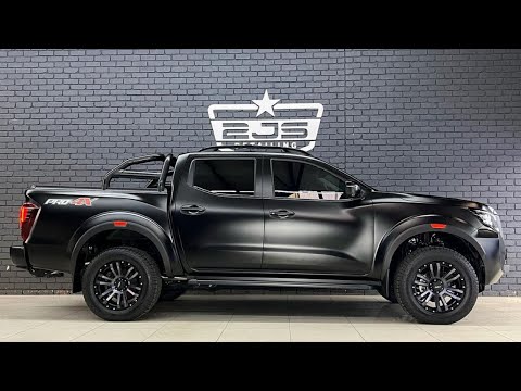 Nissan Navara Pro-4X Detailed. Gloss to Self Healing Matte PPF Applied.