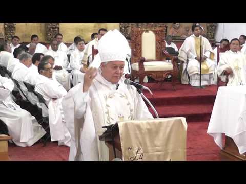 Homilía de Mons. Víctor Sánchez Espinosa en la Misa Crismal