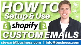 How To Setup Custom Emails in Shopify (Two Methods) | Professional Email Branding