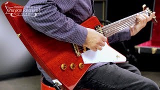 Video thumbnail for Gibson Custom 1958 Mahogany Explorer Electric Guitar by Musician's Friend