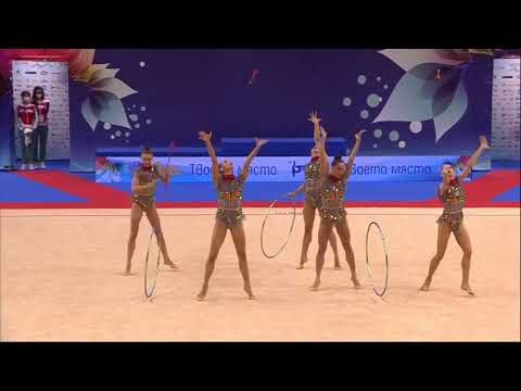 BULGARIA (BUL) - 3 Hoop&2 Clubs, AA | 37th European Championships 2021 - 40.200