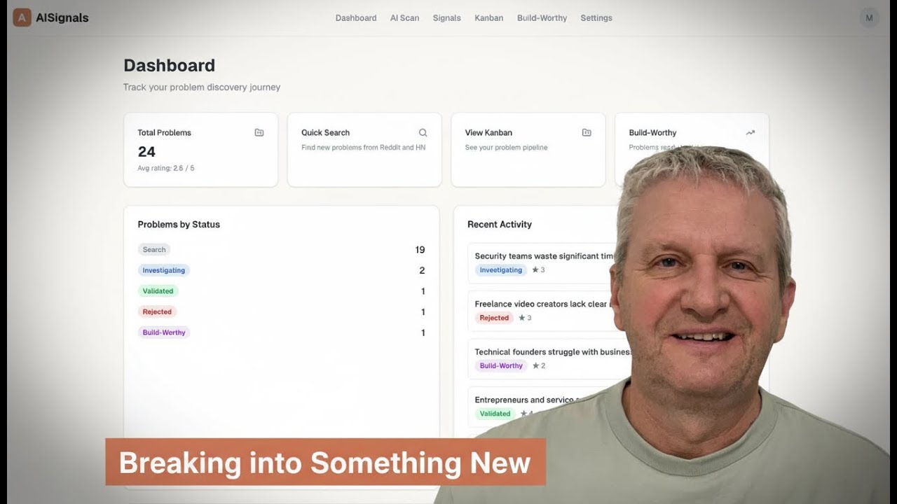 I Built an AI Tool to Find My Next SaaS Idea