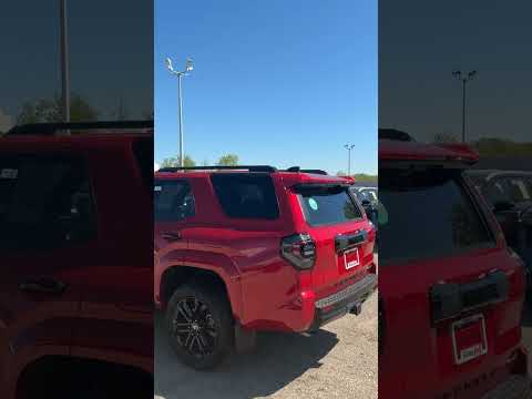 2026 Toyota 4Runner Hybrid 4WD in Supersonic Red for sale at Forbes Waterloo Toyota in Waterloo, ON
