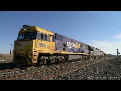 4PM4 Pacific National Steel Train - PoathTV Australian Railways