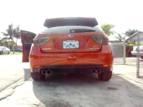 New and Improved 2008 Subaru Impreza Sti Exhaust Rev
