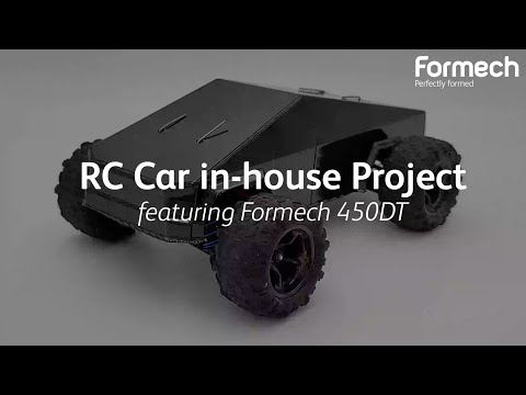 RC Car in-house project ft. Formech 450DT