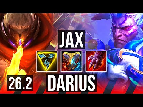 JAX vs DARIUS (TOP) | First Strike, 43K damage | KR Challenger | 26.2
