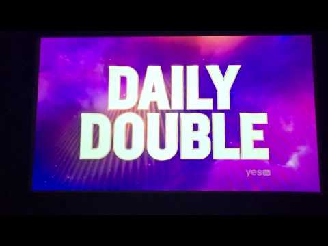 Jeopardy, Sathvik Namburar Day 2 - 1st Daily Double...Easy clue (11/20/19)