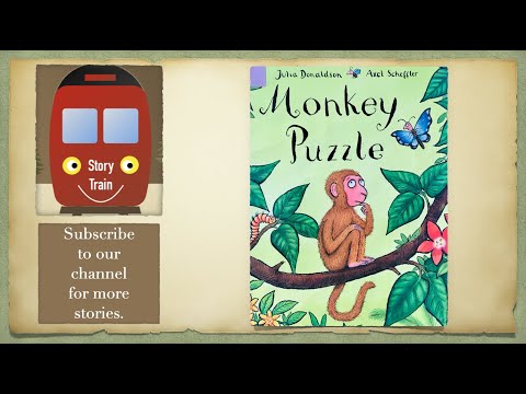 MONKEY PUZZLE | Story Train Read aloud for kids | bedtime story | children books