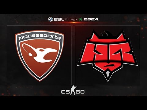 CS:GO - mousesports vs. HellRaisers [Cbble] - ESL ESEA Pro League Season 2 - Week 1, Day 2