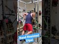 CRUSH Your Triceps With Band Resisted Dips! (See Description) #shorts
