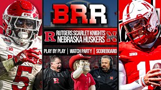 Rutgers Scarlet Knights vs Nebraska Cornhuskers LIVE | Scoreboard | Play By Play | Postgame