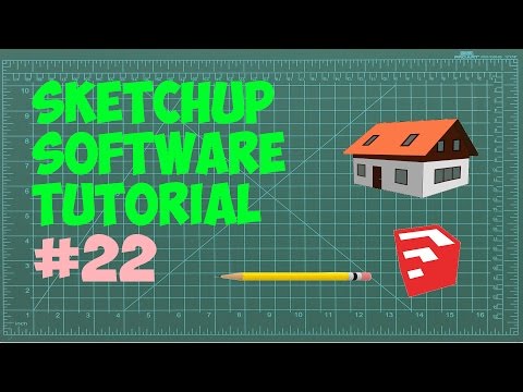 SketchUp Tutorial - #22 - The Intersection Method