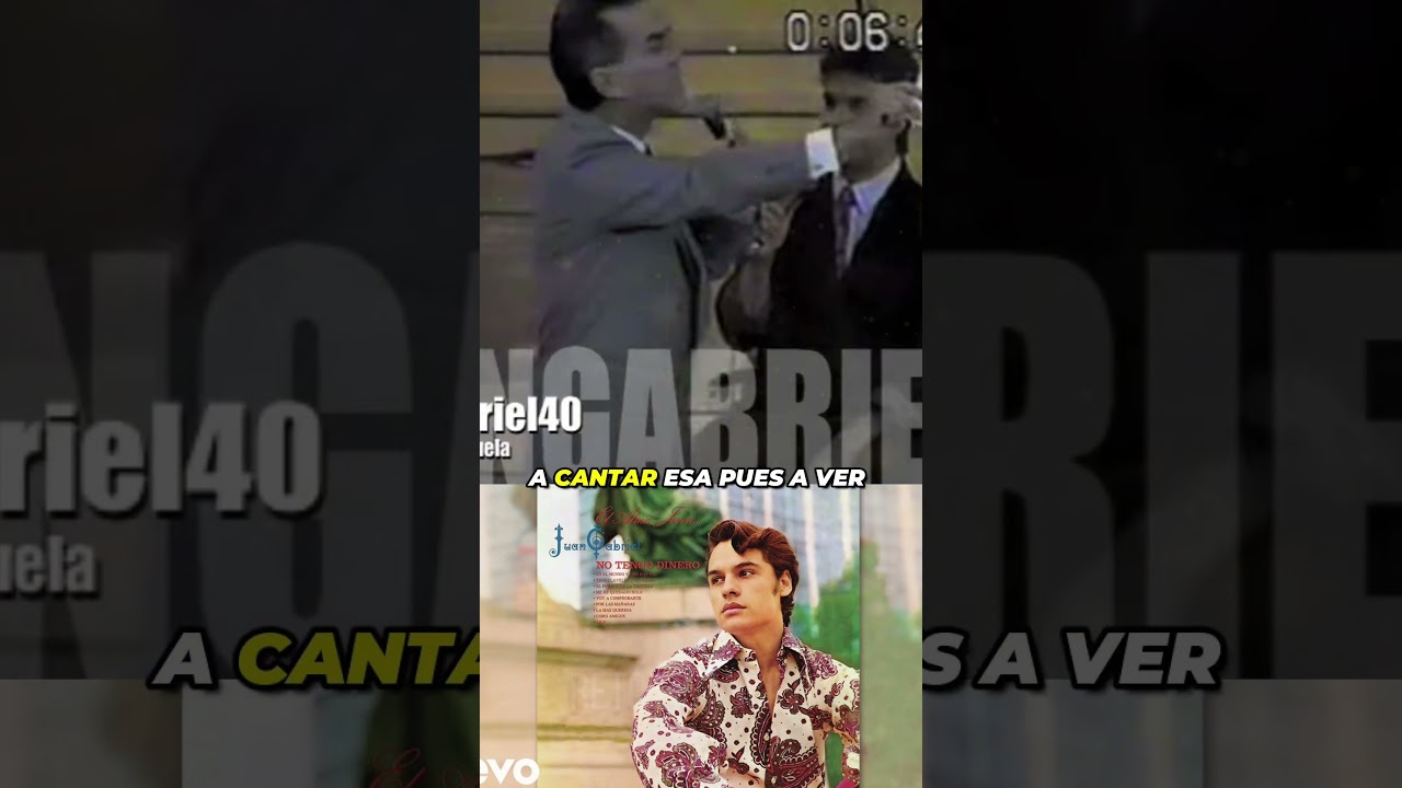 😱 La PRIMER CANCIÓN de Juan Gabriel 😳🔥