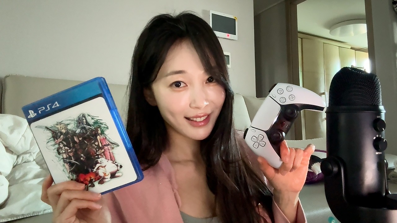 ASMR 1H Gaming 🎮😴Final Fantasy 7 Remake Part 1 파이널 판타지 7 리메이크 1시간