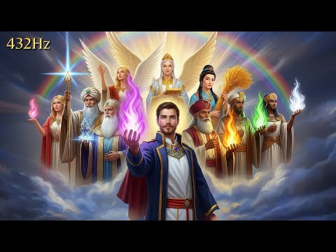 ✨ MAESTROS ASCENDIDOS en 432Hz | Viaje Musical de Sanación y Ascensión Espiritual ✨