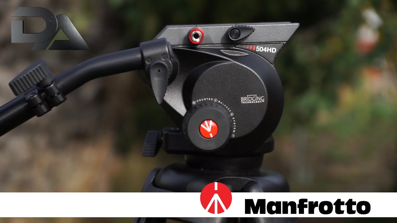 Видеоштатив Manfrotto 504HD,546BK с видеоголовкой