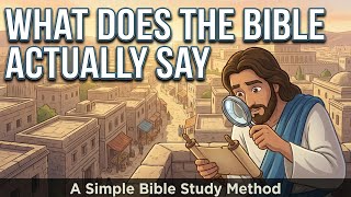 Slow Down and Notice: What the Text Actually Says