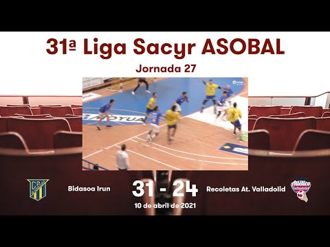 31ª Liga Sacyr ASOBAL J27: Bidasoa Irun - Recoletas At. Valladolid 31-24