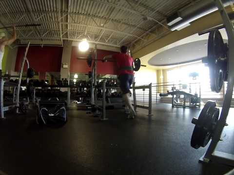 Evan Kardon 195 Military Press