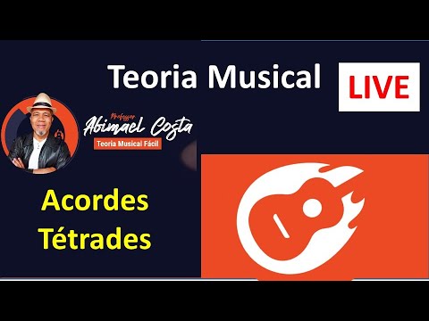 AULA 5 - Teoria Musical para Violão - FORMAÇÃO DOS ACORDES TÉTRADES - Harmonia Funcional