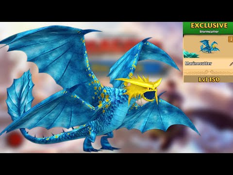 Marinecutter Max Level 150 Titan Mode - Exclusive Stormcutter - Dragons:Rise of Berk