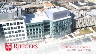 Rutgers University-Newark Life Sciences Center II Construction Time-Lapse