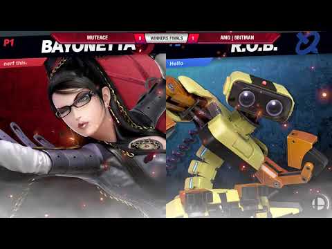 VS Weekly 6/6/19 - Winners Finals - MuteAce (Peach) vs AMG | 8BitMan (ROB) - SSBU
