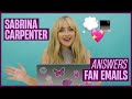 Sabrina Carpenter Reveals How to Get Over Being Cheated On 💜 | emails i can send | Capital