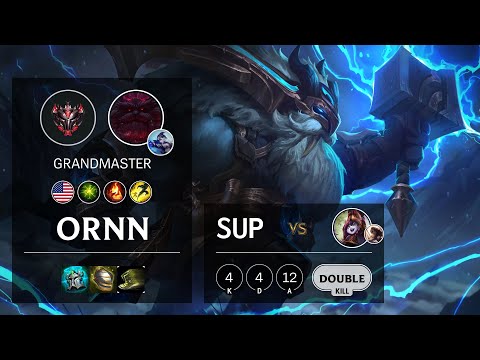 Ornn Support vs Lulu - NA Grandmaster Patch 10.19