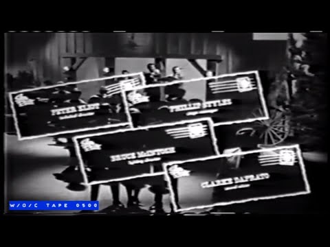 WOC Tape 0500 "Star Route" End Credits Compilation - 1950s