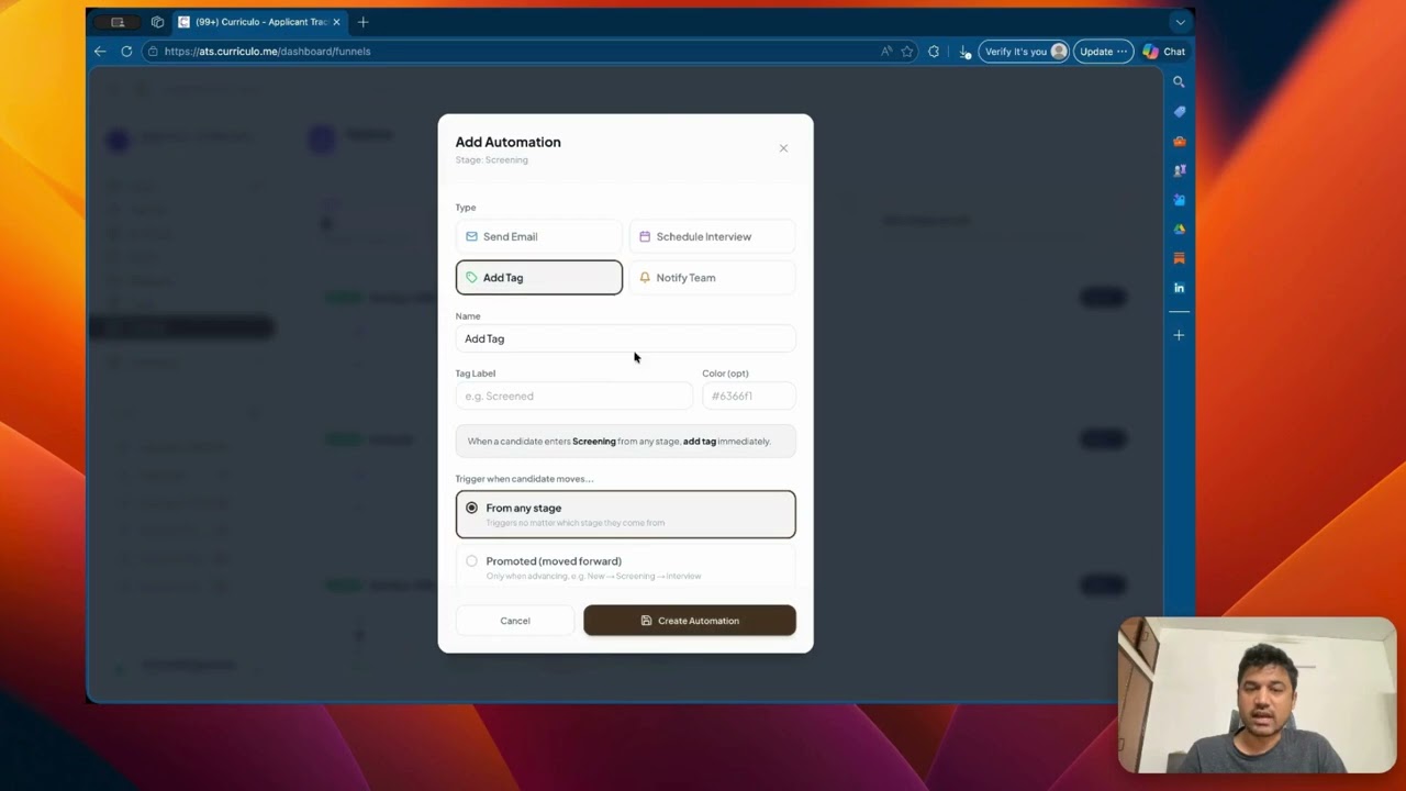 Curriculo ATS demo video thumbnail