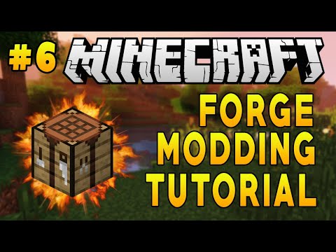 TechnoVision - Minecraft 1.15.2: Forge Modding Tutorial - Crafting & Smelting Recipes (#6)