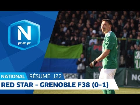J22 : Red Star FC - Grenoble Foot 38 (0-1), le résumé