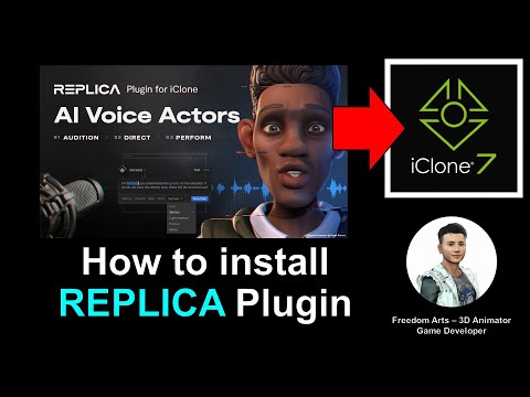 How to install Replica Plugin for iClone - iClone 7.9 Tutorial