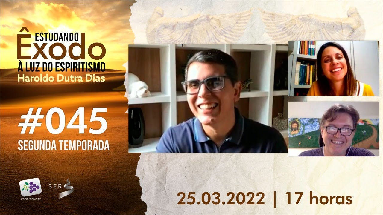 #PORTALSER | 045 | Estudando Êxodo à luz do Espiritismo com Haroldo Dutra Dias
