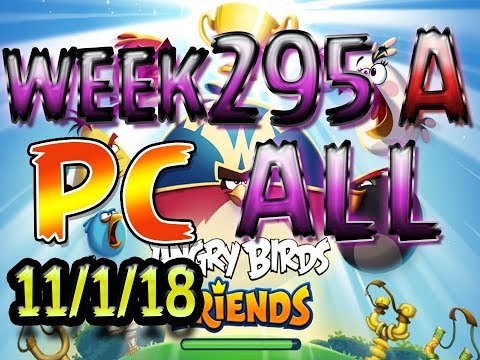Angry Birds Friends Tournament All Levels week 295-A PC Highscore POWER-UP walkthrough