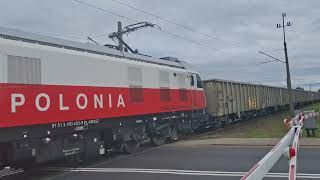 E6ACTadb-029 Dragon 2 Rail Polonii z węglarkami na Zduny / Krotoszyn 15.09.25 4K