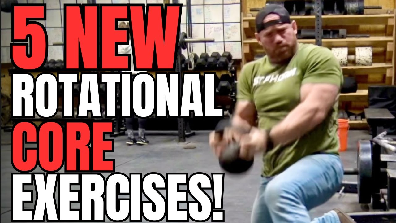 5 ROTATIONAL CORE Exercises You NEED to TRY!