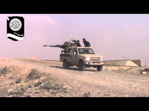 استهداف مقرات تنظيم داعش برشاش 23  في ريف دير الزور الشرقي من قبل جيش الإخلاص