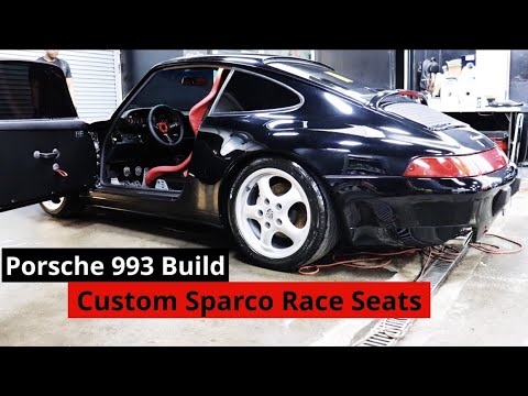 Custom (1 of 1) Sparco Race Seats For My Porsche 911 993 RWB Build