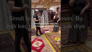 #Kapalıçarşı’da farklı tarzıyla turiste #halı satan #esnaf #shorts