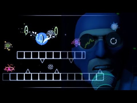 Welcome to Team Fortress but it's Geometry Dash Layout