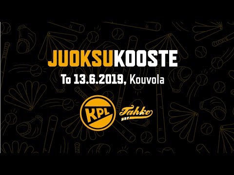 JUOKSUKOOSTE: KPL-Tahko / 13.6.2019