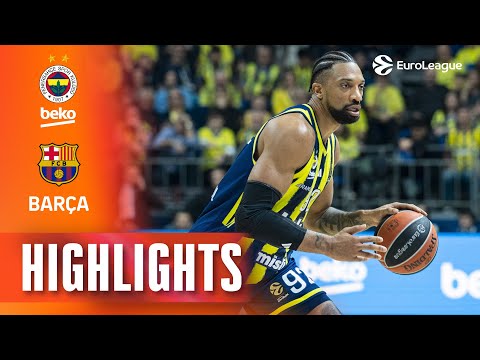 LAST POSSESSION decided the GAME | Fenerbahce - Barcelona | R18 BASKETBALL HIGHLIGHTS 2025-26